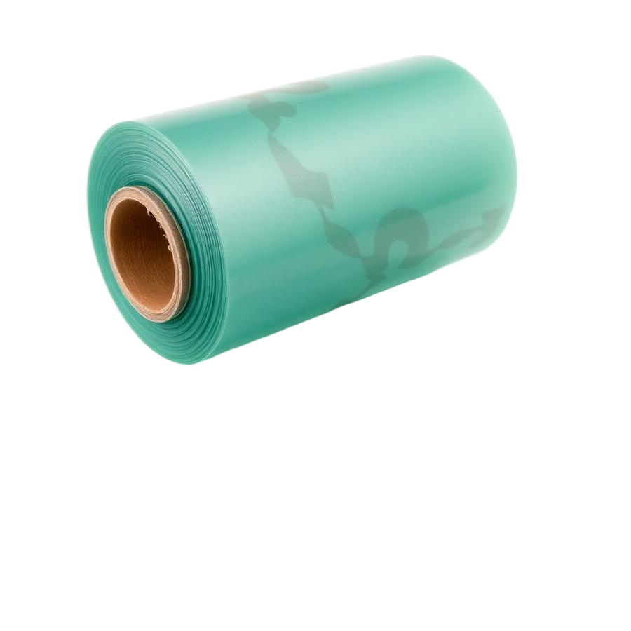 Bedruckte Stretchfolie mit individuellem Motiv auf der Rolle
