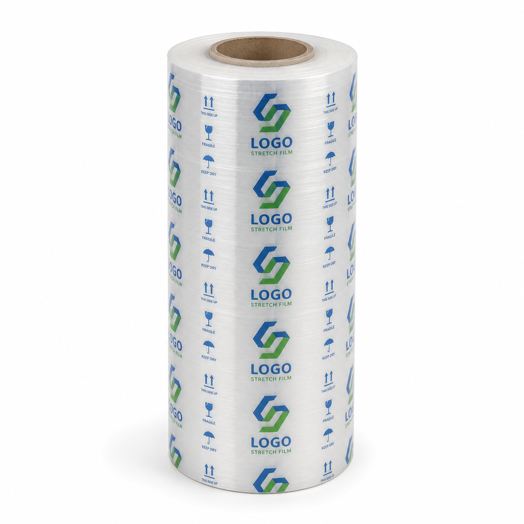 Bedruckte Stretchfolie – Produktbild